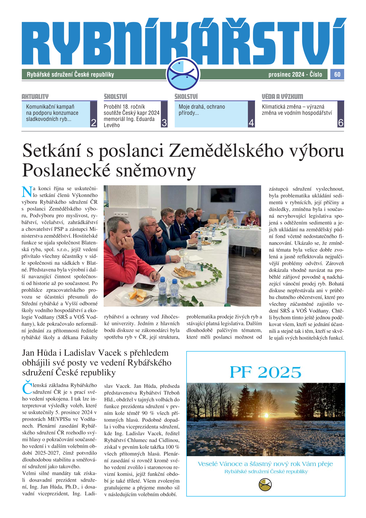 Rybníkářství 60. číslo, prosinec 2024